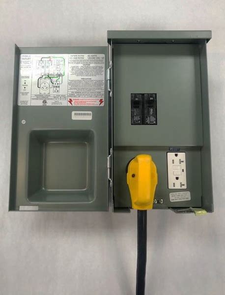 30 AMP RV/EV Panel w/ 20 AMP GFCI 